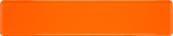 LKW Namensschild orange 520x110mm thumb