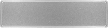 Namensschild Silber glitzer 340x90mm thumb