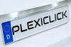 Plexiclick® - Kennzeichenhalter Transparent Vorschaubild2